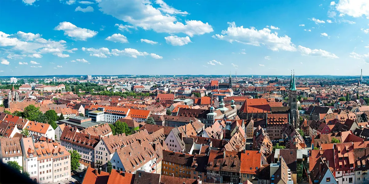 Nuremberg, view from Sinwell Tower 2012.06.16 panoramio in Nürnberg